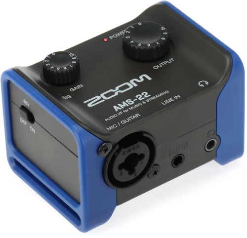 Zoom ams audio interface - zoom,