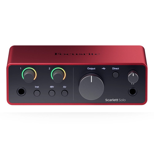 Focusrite scarlet solo 4th - focusrite, (4th