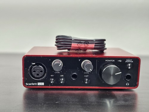 Focusrite scarlett solo usb - solo, usb-c