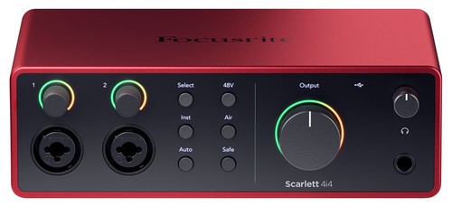 Focusrite scarlett 4i4 4th gen - 4th,
