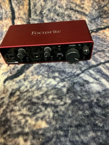 Focusrite scarlett 2i2 - scarlett, 3rd