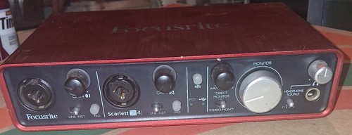 Focusrite scarlet 2i4 usb - focusrite, 4