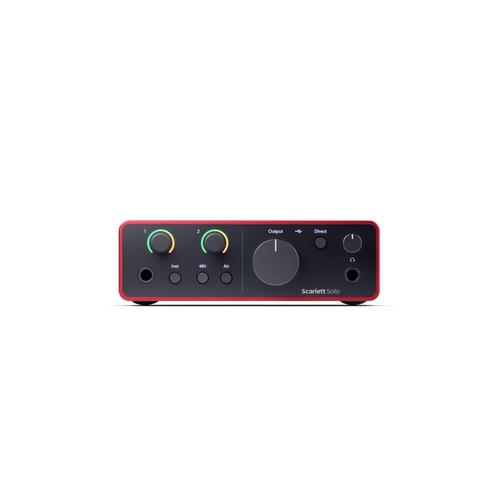 Focusrite scarlett solo - focusrite, 4th