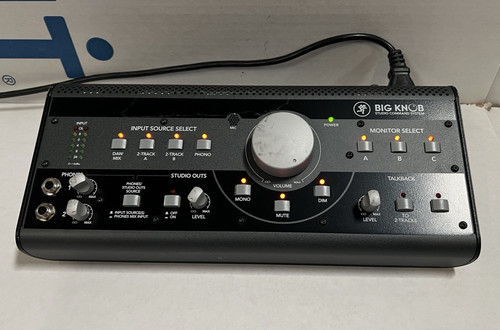 Mackie big knob studio command - mackie,