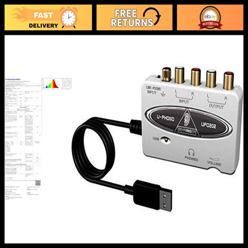 Usb audio interface vinyl - audio,