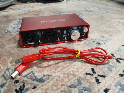 Scarlett 2i2 focusrite - focusrite, 2nd