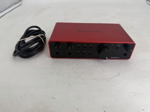Focusrite scarlett 2i2 4th - focusrite,