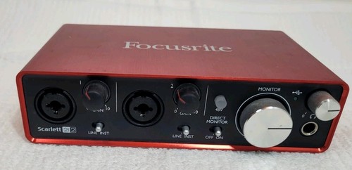 Scarlett 2i2 focusrite 2nd - scarlett,