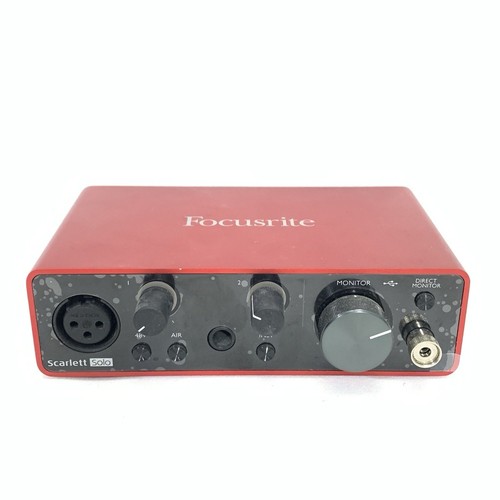 Focusrite scarlett solo usb - scarlett,