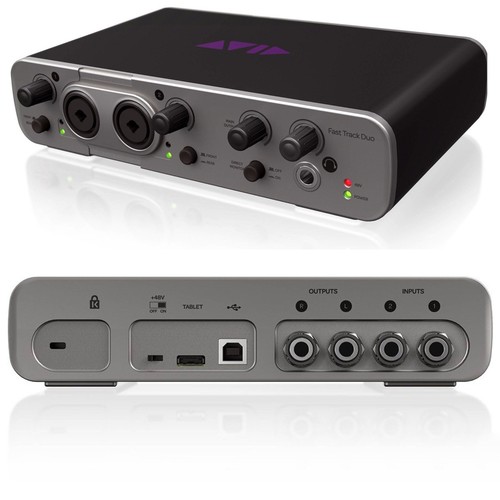 Avid fast track - fast, audio