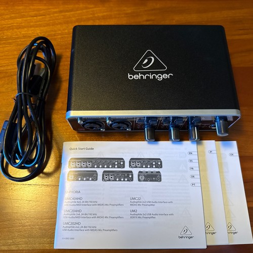 Behringer phoria umc202hd - u-phoria,